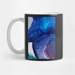 Purplish blue abstract Mug